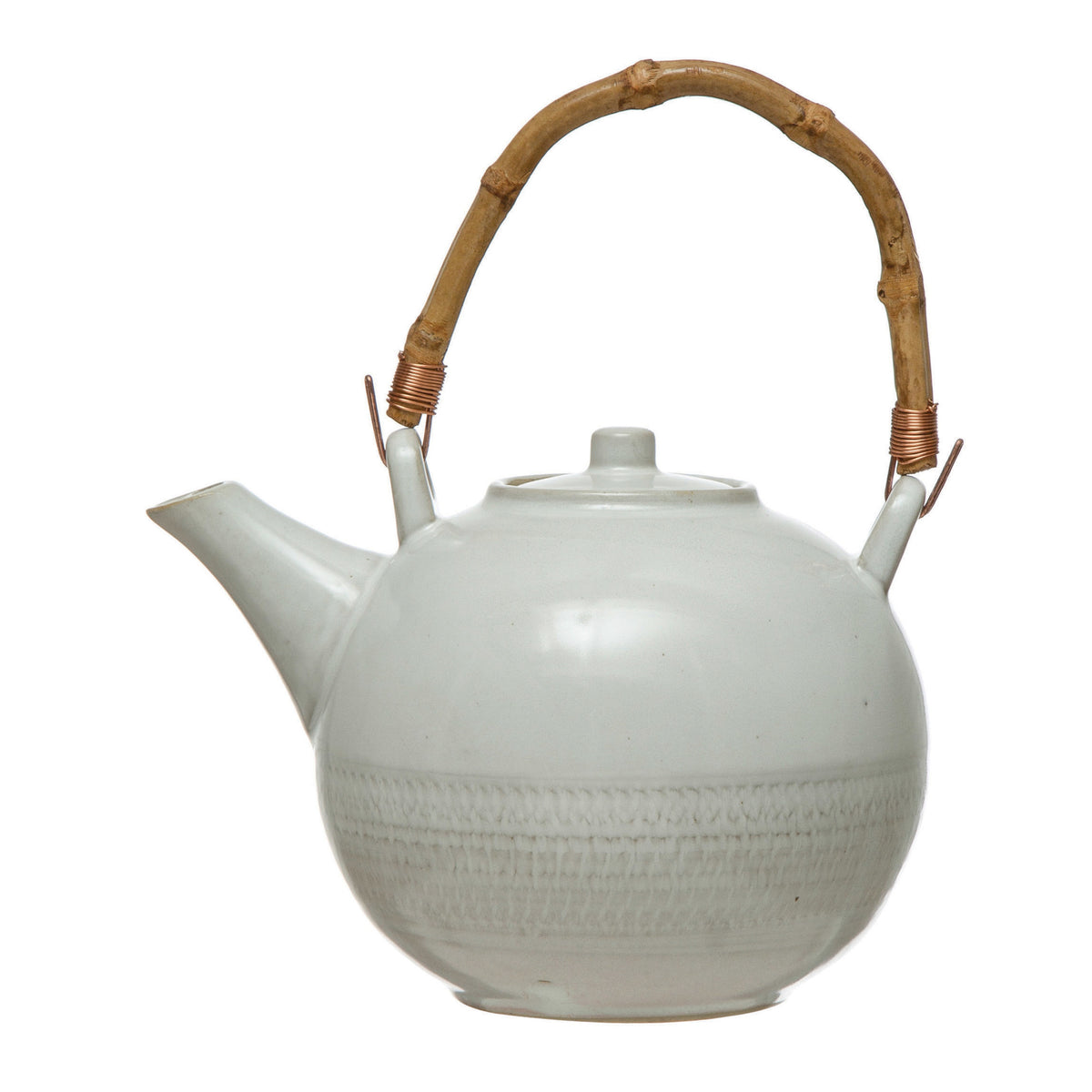 Tea Pot with Bamboo Handle – Heath Ceramics