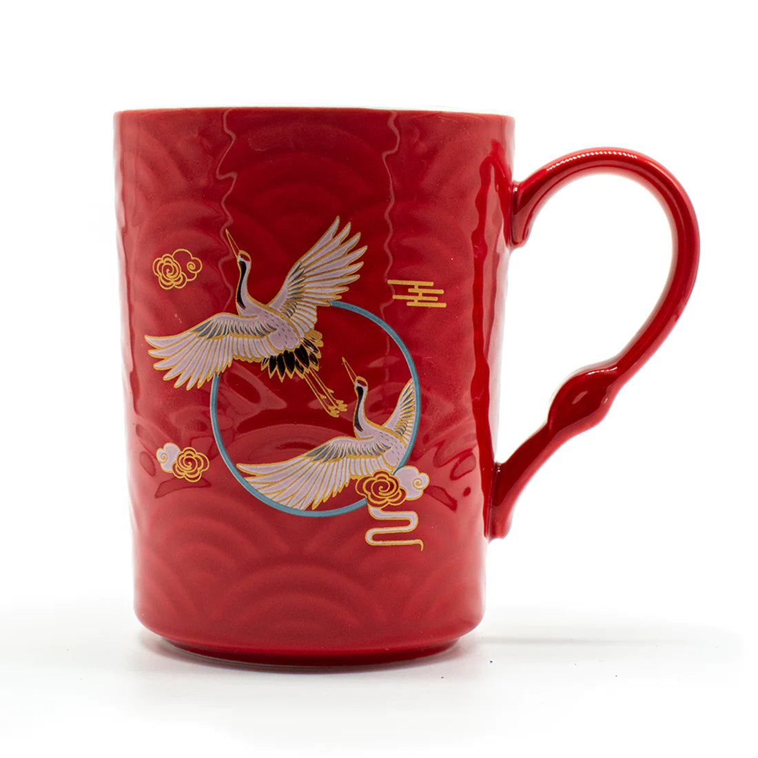 Ceramic Crane Mug