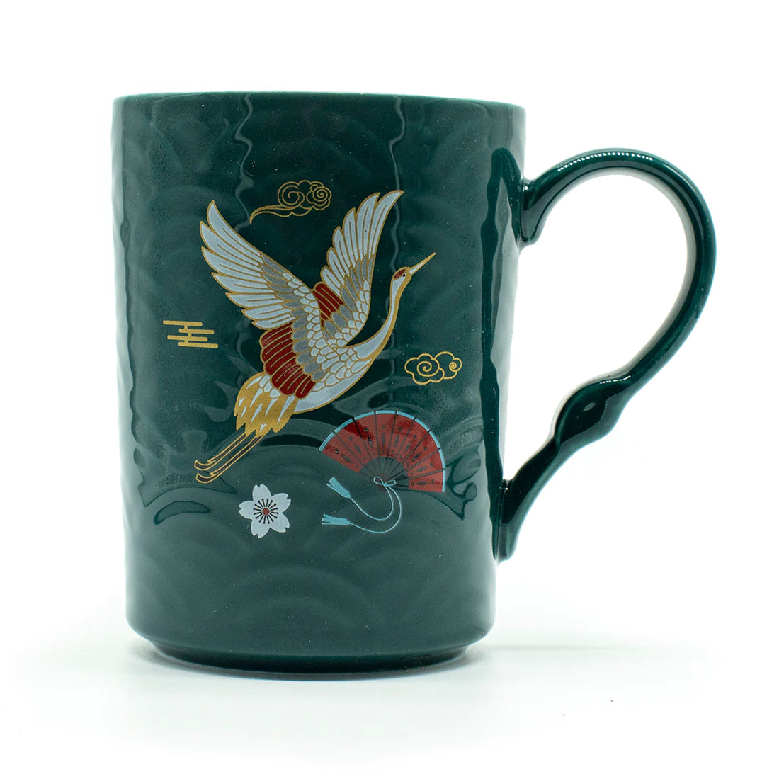 Ceramic Crane Mug