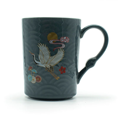 Ceramic Crane Mug