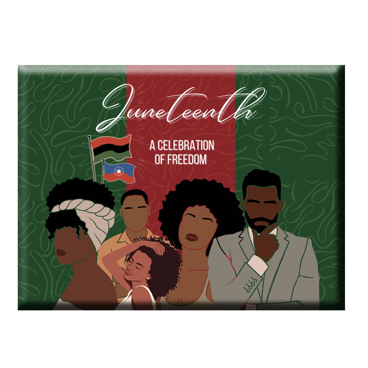 Magnet Juneteenth-Shades of Color, LLC