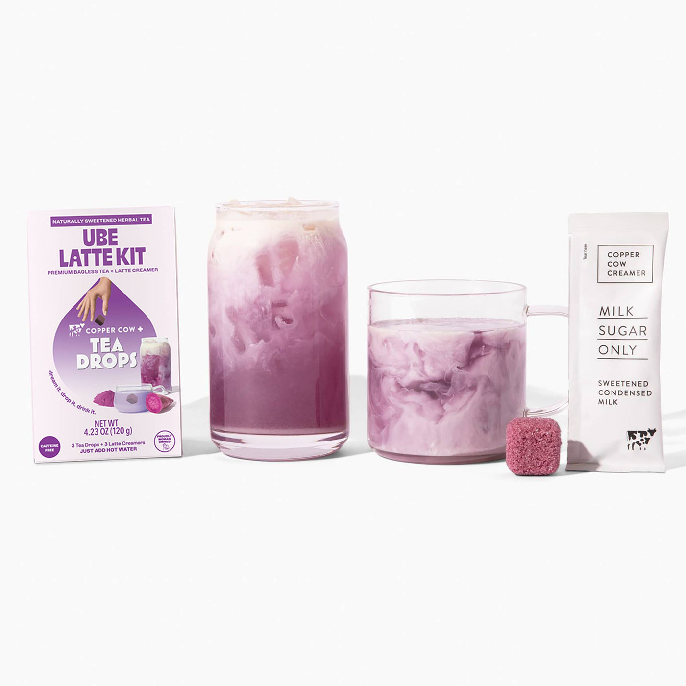 Ube Latte Kit - Tea Drops - (Case of 6) 3ct