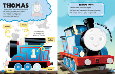 Simon & Schuster - Thomas & Friends: Sticker Book by Mattel