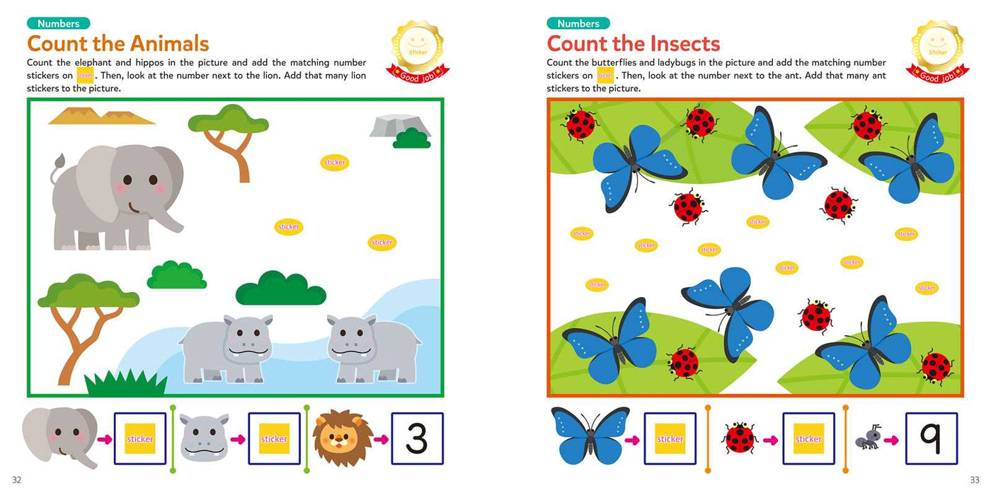 Simon & Schuster - Play Smart 500 Stickers Our Favorite Things by Gakken early childhood experts