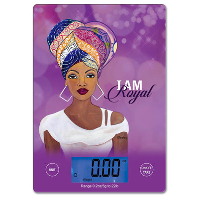 Shades of Color, LLC - Kitchen Scale I Am Royal