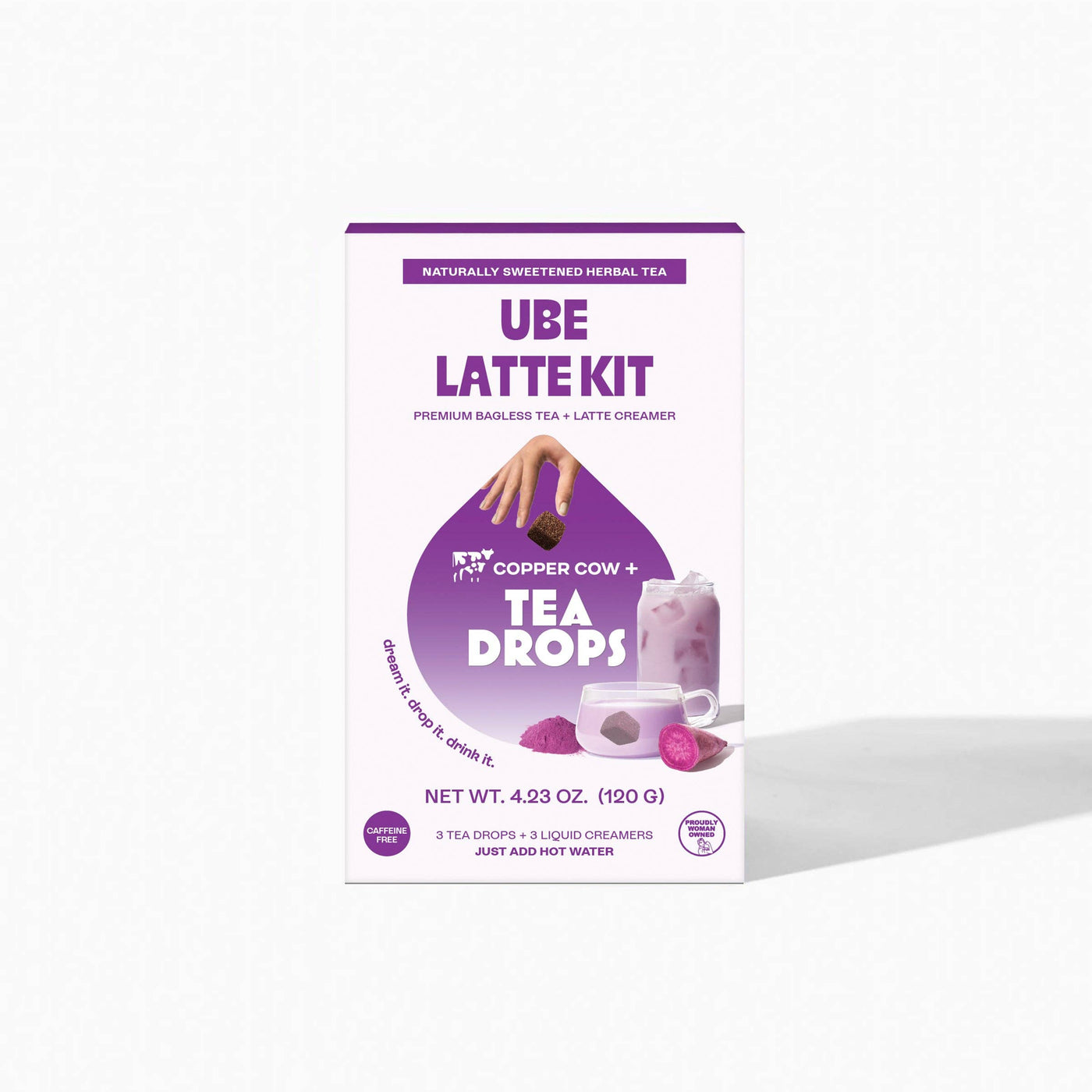 Ube Latte Kit - Tea Drops - (Case of 6) 3ct