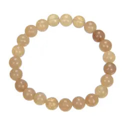 8MM Crystal Gemstone Stretch Bracelet