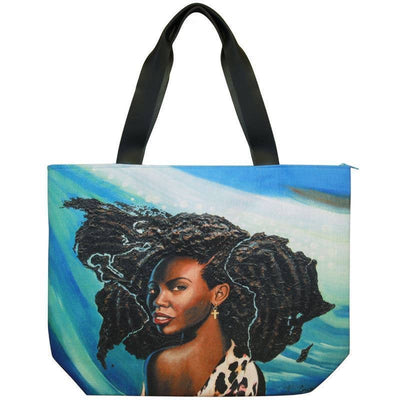 Fearfully & Wonderfully Made Canvas Handbag-African American Expressions