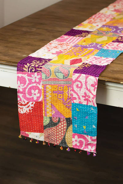 Sevya Handmade - Kantha Table Runner