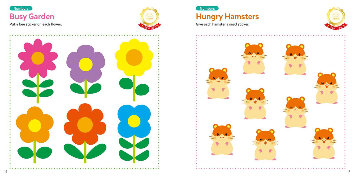 Simon & Schuster - Play Smart 500 Stickers Our Favorite Things by Gakken early childhood experts