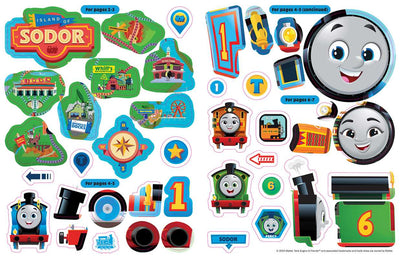 Simon & Schuster - Thomas & Friends: Sticker Book by Mattel