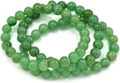 8mm Crystal Gemstone Energy Bead Stretch Bracelets - Benjamin International