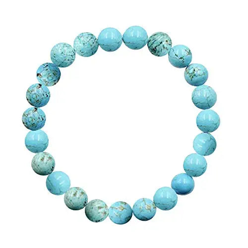 8mm Crystal Gemstone Energy Bead Stretch Bracelets - Benjamin International