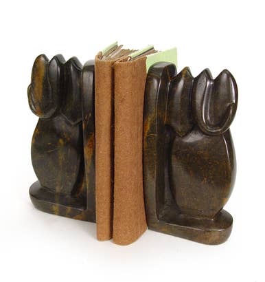 MBARE Ltd - Elephant Stone Bookends (Pair)