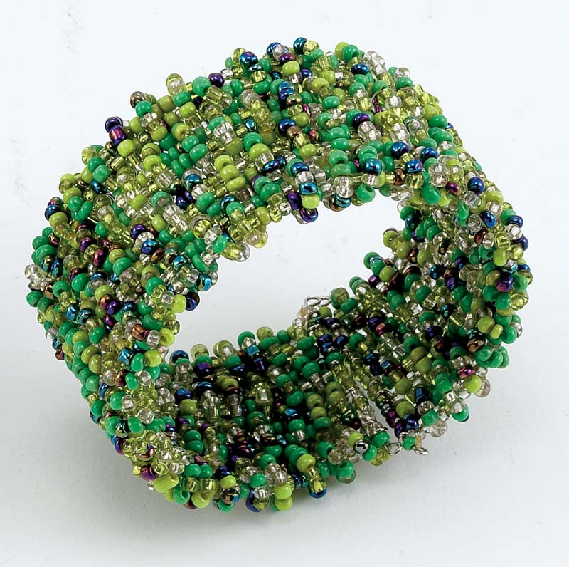 Assorted 1" Beaded Cuff Bracelets