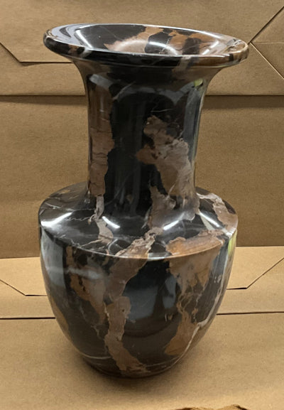 Black/White Marble Vase