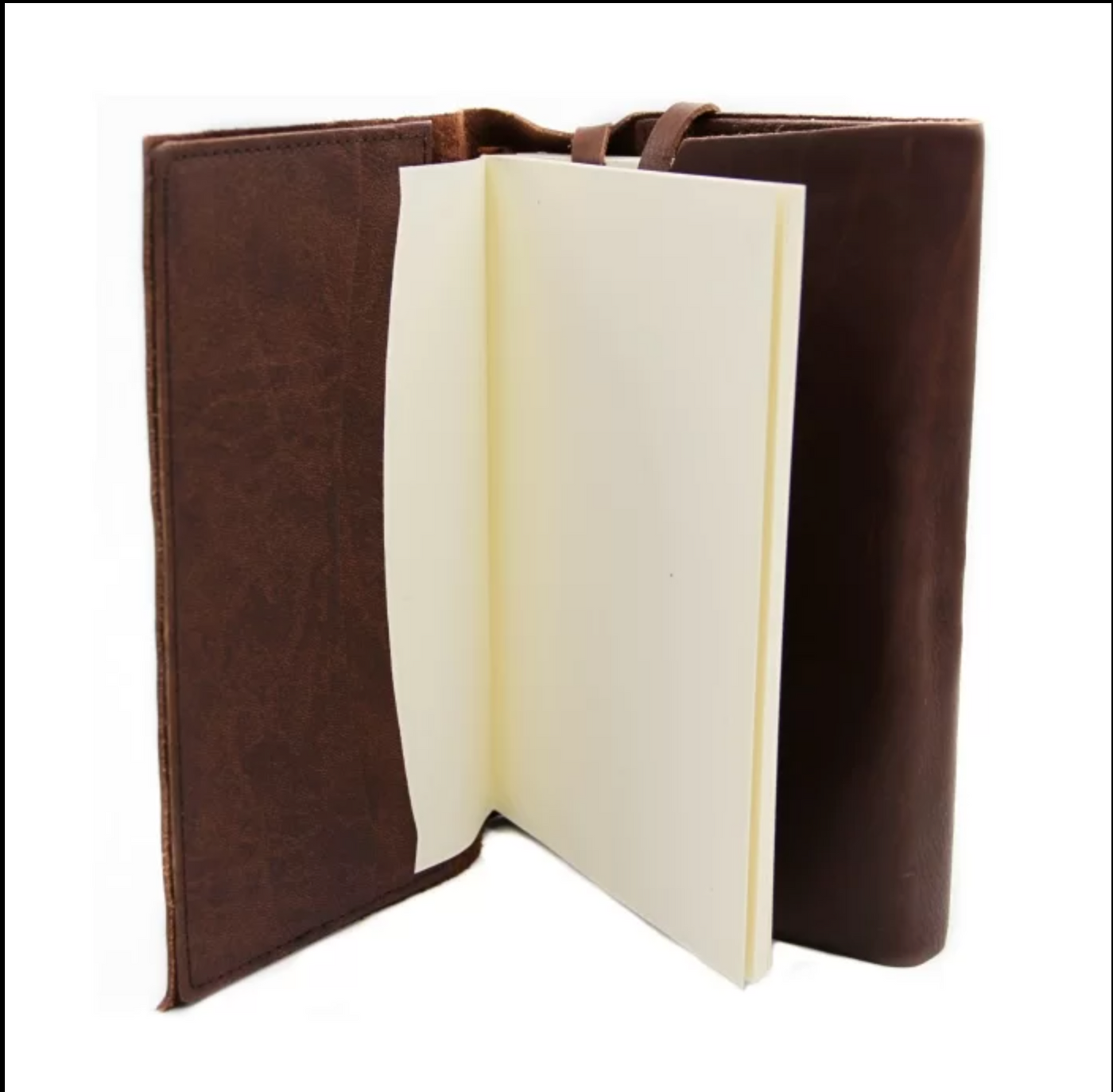 Refillable Soft Leather Journal (Lined) - Manufactus