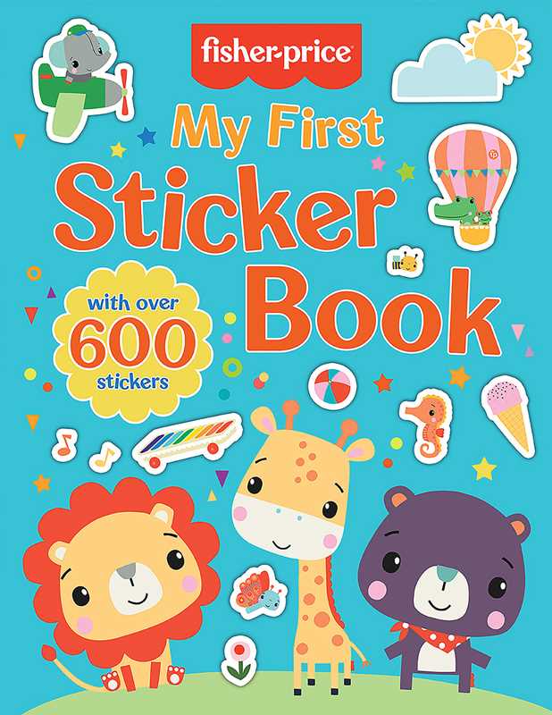 Simon & Schuster - Fisher-Price: My First Sticker Book by Michelle Golden