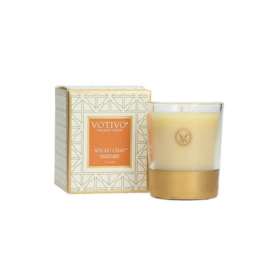 Spiced Chai-Holiday Collection Votive Candle-Votivo