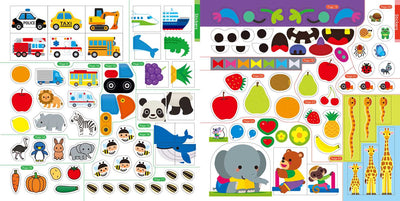 Simon & Schuster - Play Smart 500 Stickers Our Favorite Things by Gakken early childhood experts