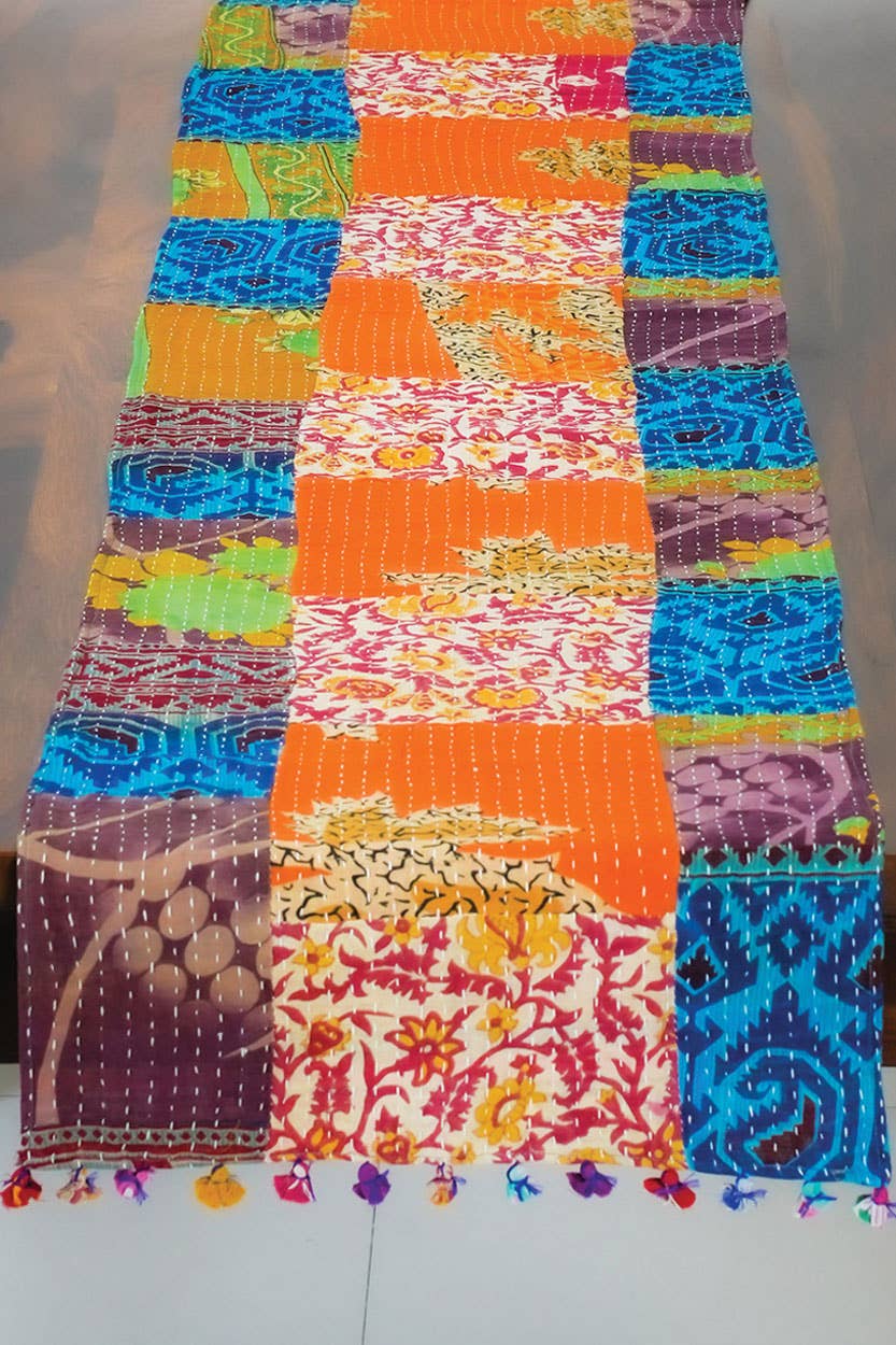 Sevya Handmade - Kantha Table Runner