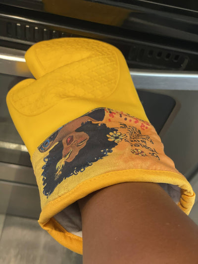 Soul On Fire-Oven Mitt & Potholder Set-Shades of Color, LLC