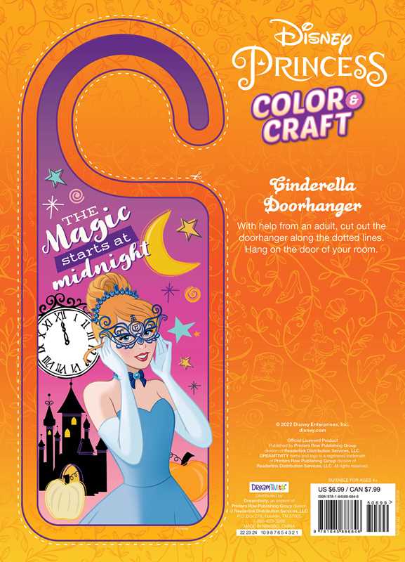 Simon & Schuster - Disney Princess Color & Craft: The Magic of Fall by Editors of Dreamtivity