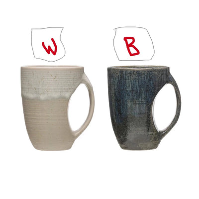 Stoneware Mug, 2 Colors