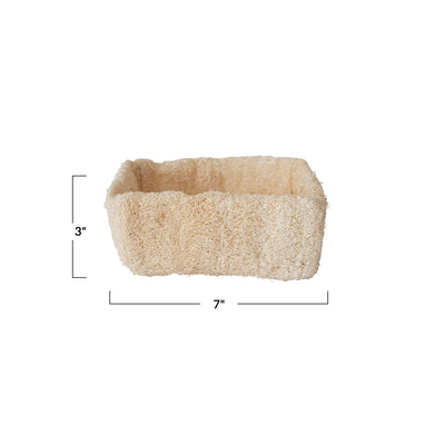 Natural Loofah Container