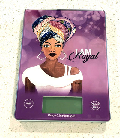 Shades of Color, LLC - Kitchen Scale I Am Royal