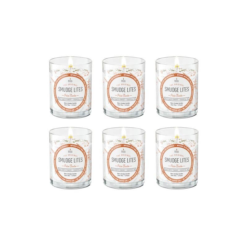 Designs by Deekay Inc. - 'Smudge Lites' Palo Santo Votive Smudge Candle (6)