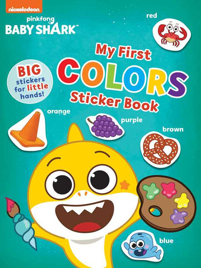 Simon & Schuster - Baby Shark's Big Show!: My First Colors Sticker Book by Pinkfong