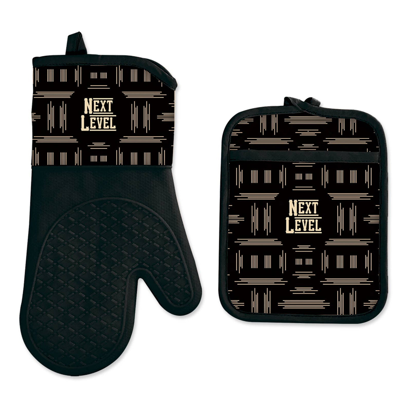 Oven Mitt & Potholder Set Next Level-Shades of Color, LLC