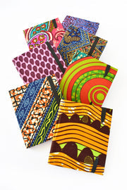 Ghanaian Ankara Cloth Mini Notebook in Assorted Patterns