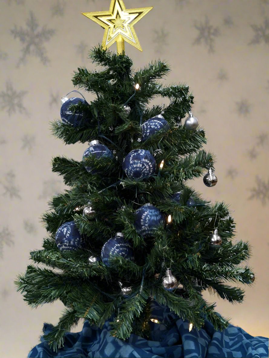 Blue Christmas Ornaments