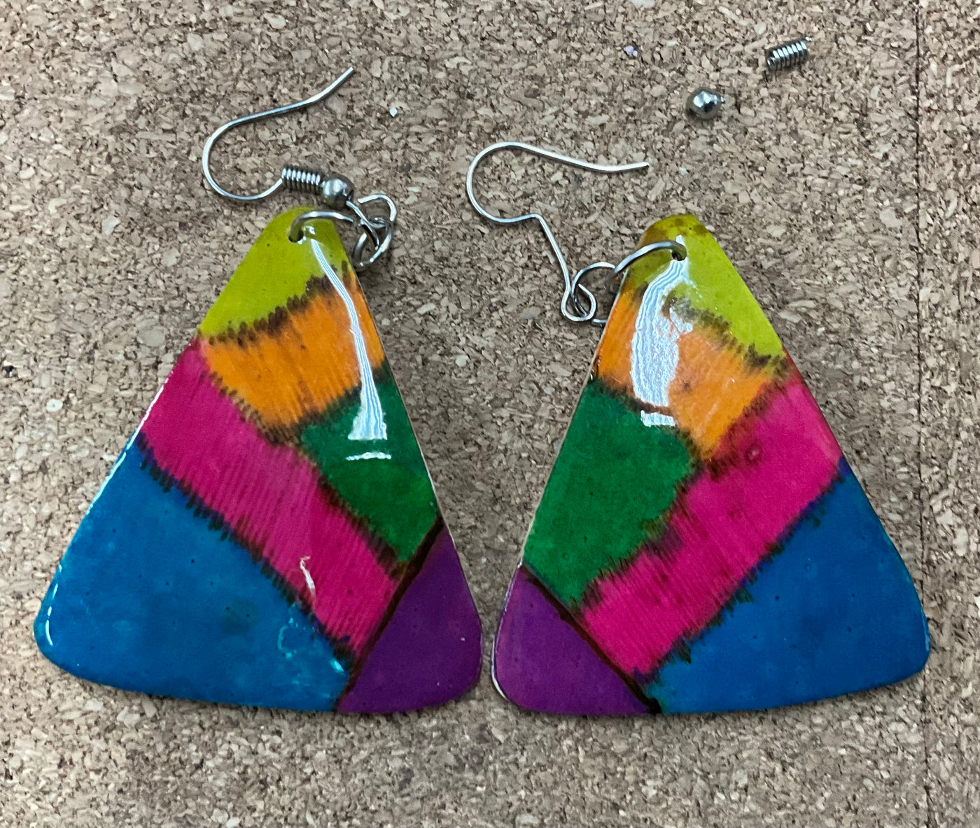 Peruvian Gourd Earrings 2