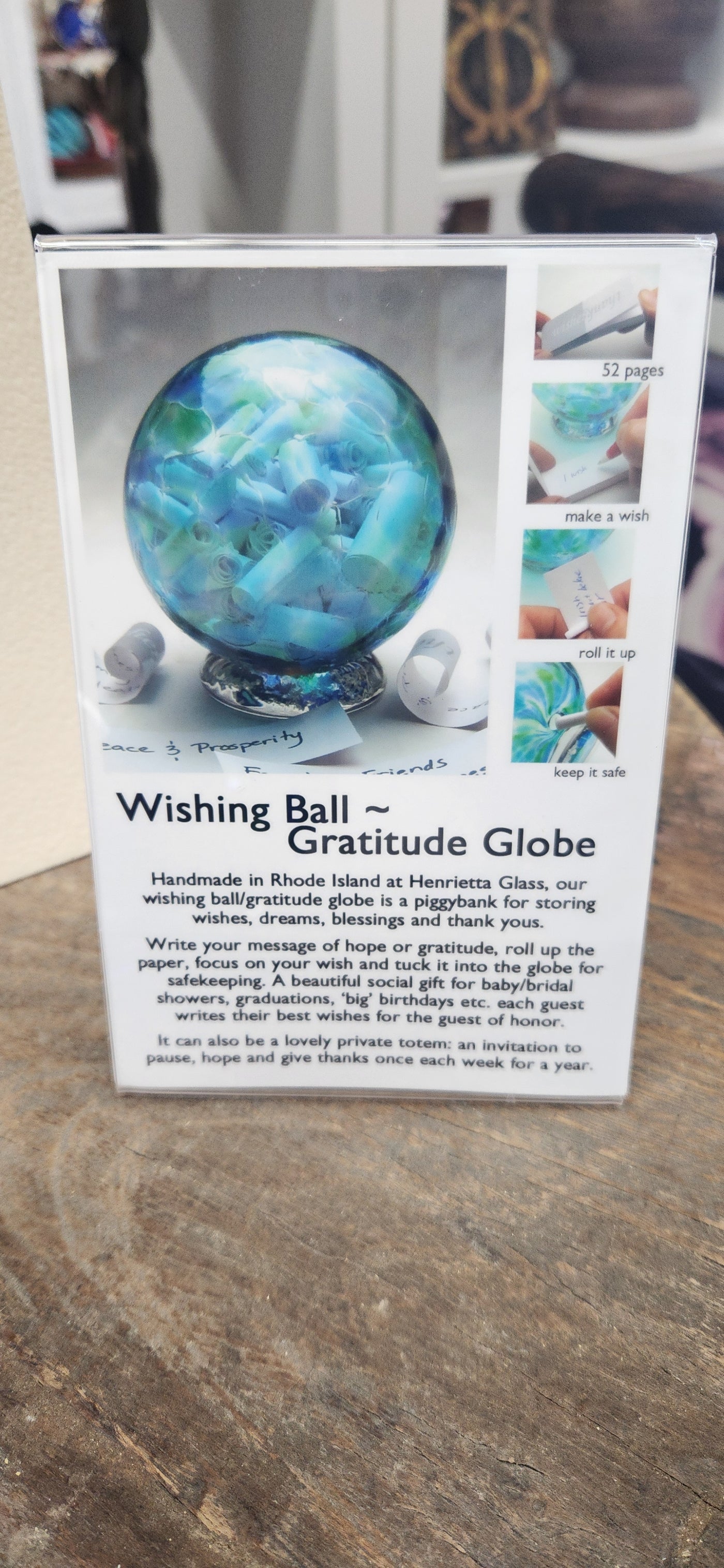 Henrietta Glass- Wishing Ball