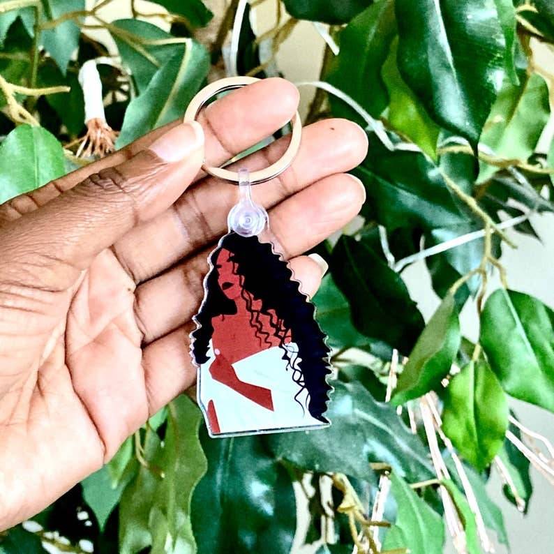 Summer Vibes Keychain