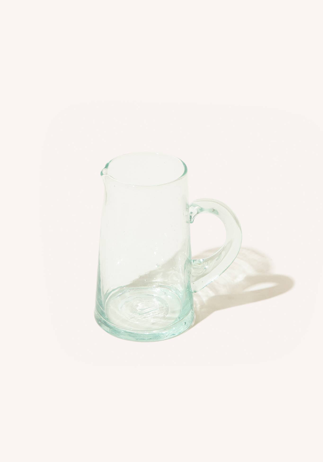 Glass Creamer Mini Pitcher - Voyage