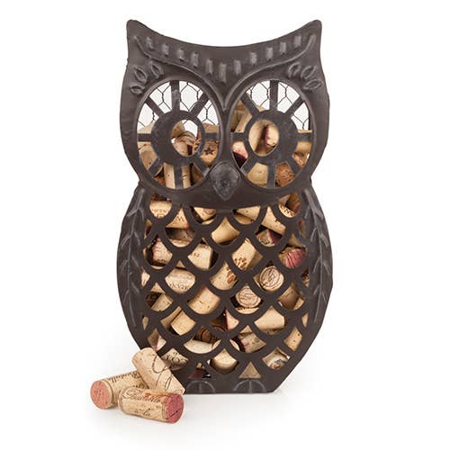 Wise Owl Cork Holder