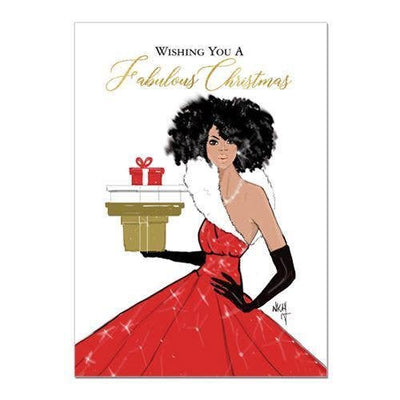 C-943 Fabulous Christmas Card-African American Expressions