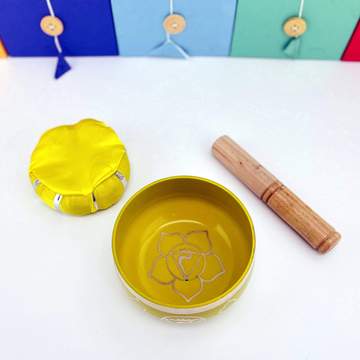 Brass Tibetan Singing Bowls - Chakra Bowls