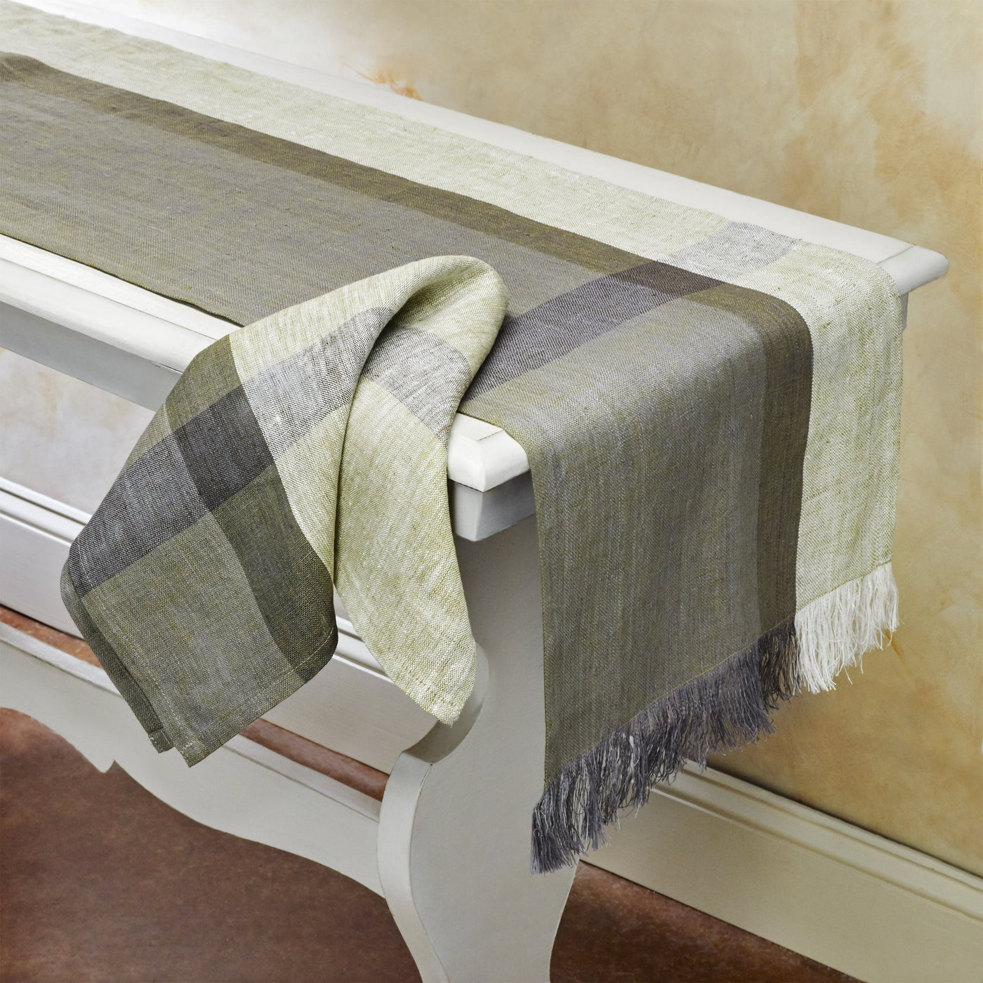 Flax Linen Table Runner