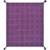 LR Home - Purple Winter Bloom Throw Blanket