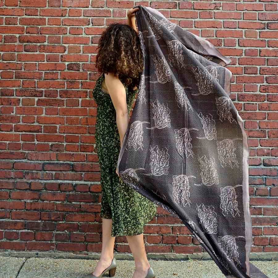 Ichcha - Willow Brown Scarf