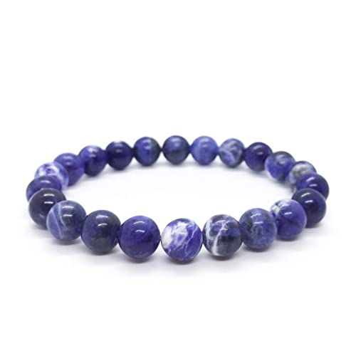 10mm Crystal Gemstone Energy Bead Stretch Bracelets - Benjamin International