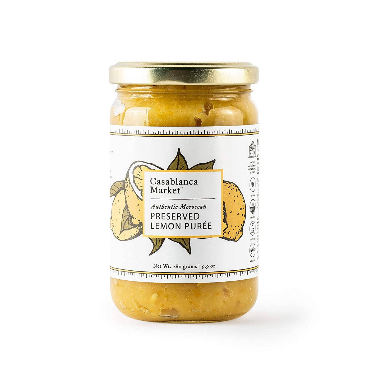 Moroccan Lemon Puree Spread