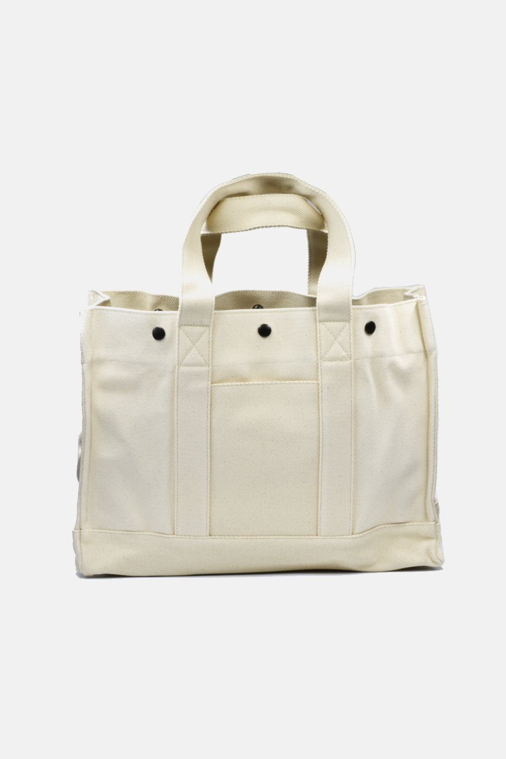 Rugged Natural Canvas Twill Tote- Curated Basics -