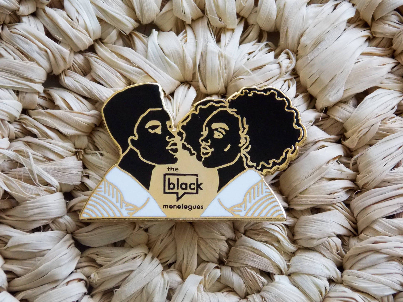 The Black Monologues Enamel Pin-DorcasCreates