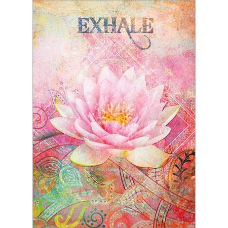 Amber Lotus Publishing - Exhale Greeting Card